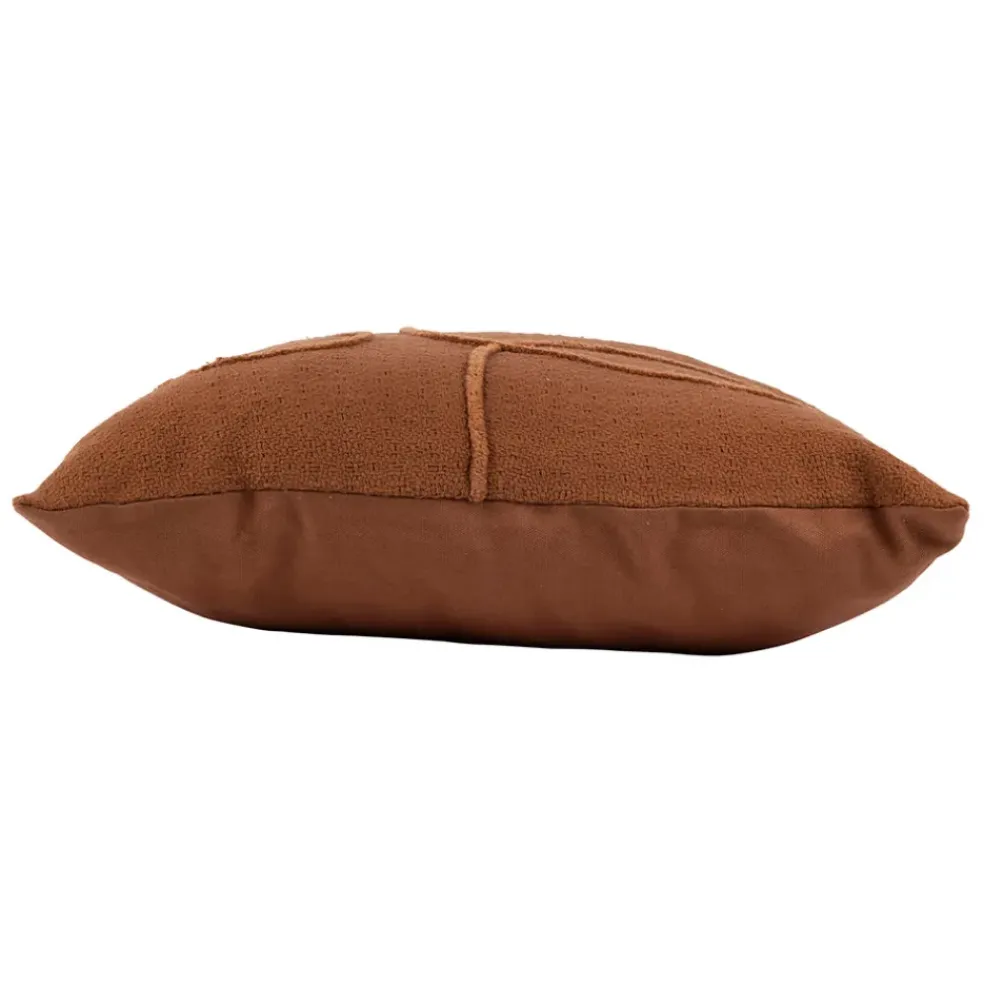 Housse de coussin terracotta 45x45cm - arty
