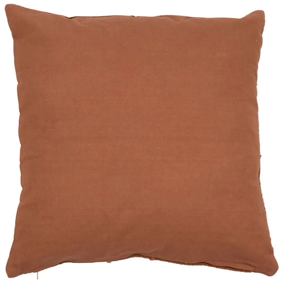 Housse de coussin terracotta 45x45cm - arty