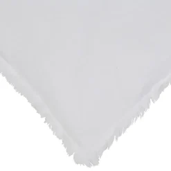 Housse d'édredon en coton blanc - Nalia