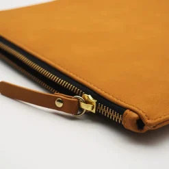 Housse d'ordinateur camel - Atelier