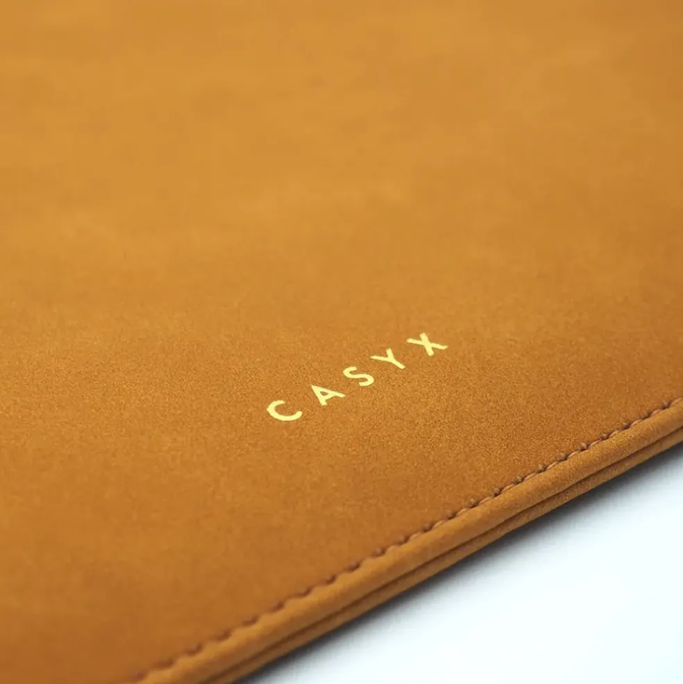 Housse d'ordinateur camel - Atelier