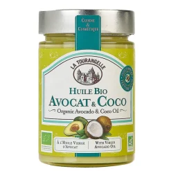 Huile avocat et coco bio 314ml