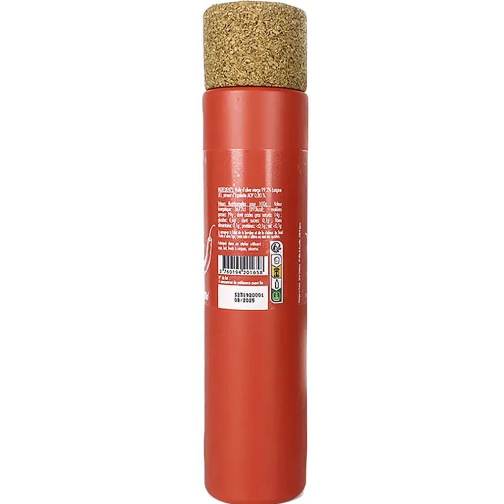 Huile d'olive au piment d'Espelette 20cl
