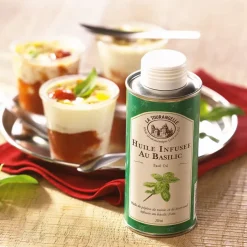 Huile infusée au basilic 250ml