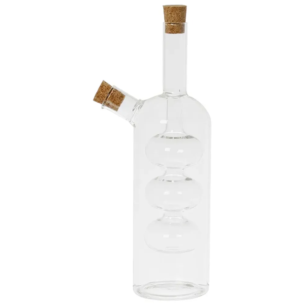 Huilier vinaigrier en verre borosilicate transparent 25cl - Voidita