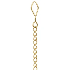 Infuseur chaine en inox doré - boule