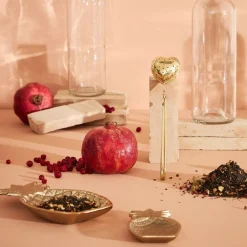 Infuseur de thé en inox doré - Cœur
