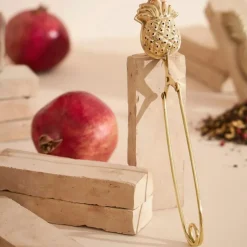 Infuseur de thé en inox doré - Ananas