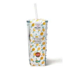 Infusion glacée ananas-coco mug 12 infusettes 24 g