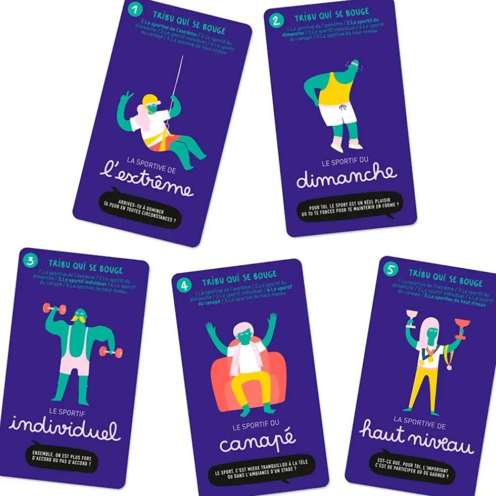 Jeu de 7 familles super tribus