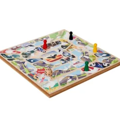 Jeu de l'oie en bois