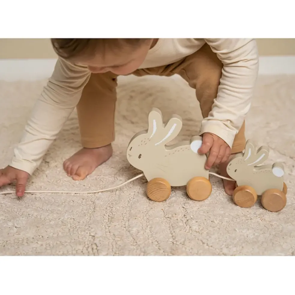 Jouet à tirer lapin - Baby Bunny