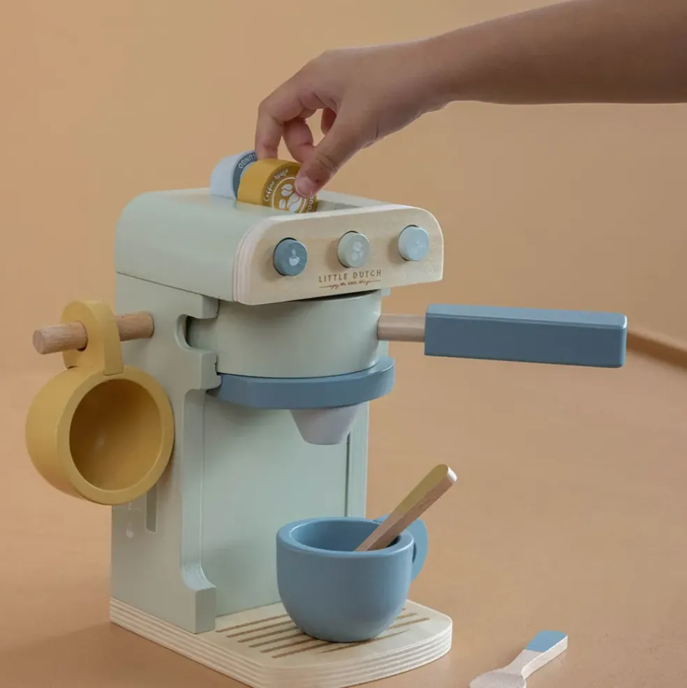 Jouet cafetière en bois
