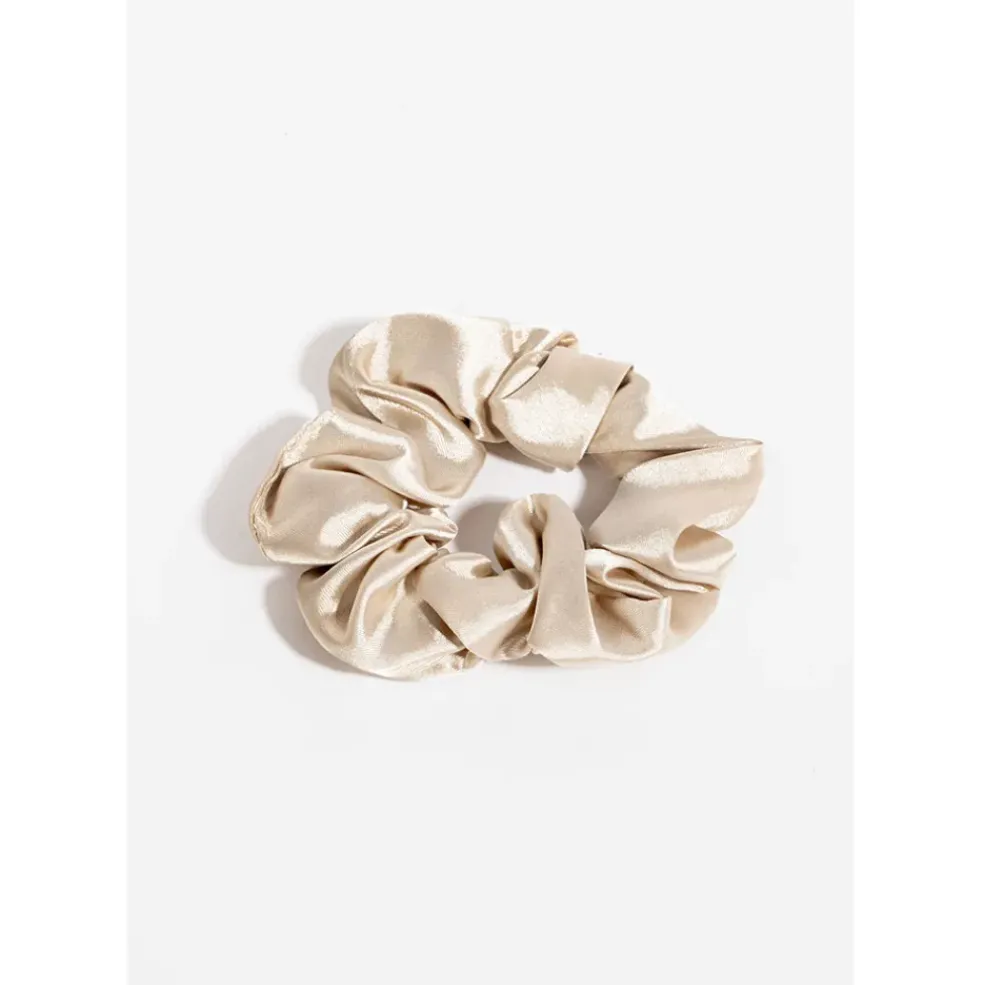 Kit de sommeil en satin champagne