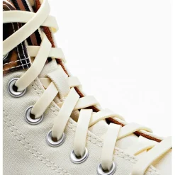 Lacets en silicone vanille l110cm