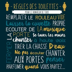 Lambox w regl toilettes 40x40cm g lama noir