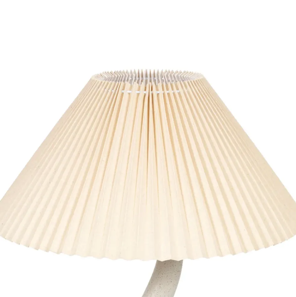 Lampadaire en céramique blanc h125cm - Aurore