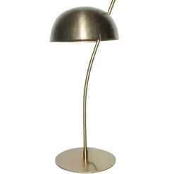 Lampe à poser en fer h54cm doré - Ardecor