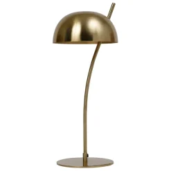 Lampe à poser en fer h54cm doré - Ardecor