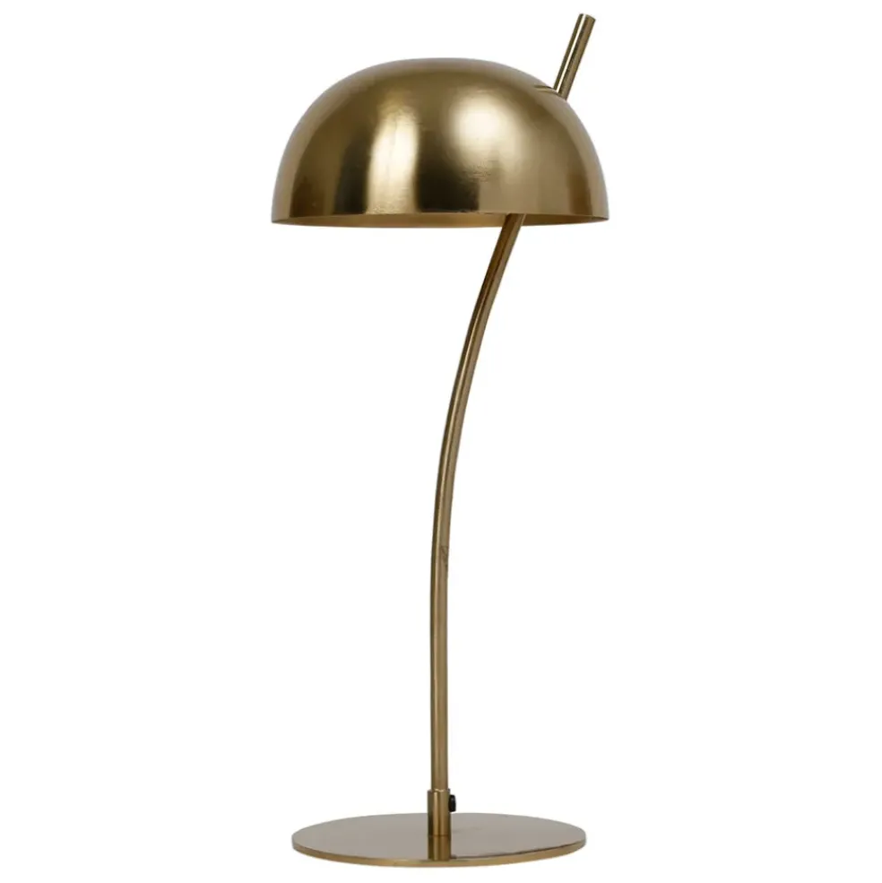 Lampe à poser en fer h54cm doré - Ardecor