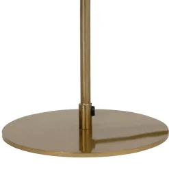 Lampe à poser en fer h54cm doré - Ardecor