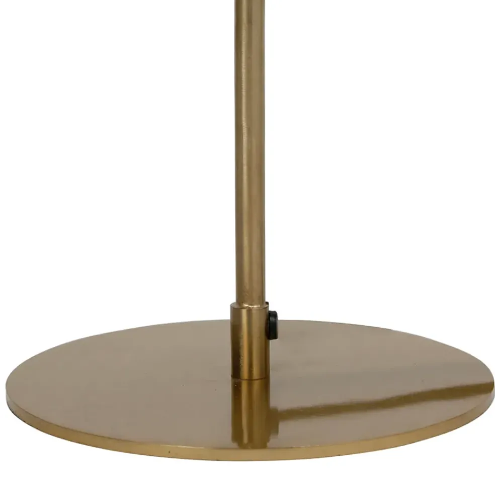 Lampe à poser en fer h54cm doré - Ardecor