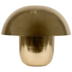 Lampe champignon en fer d35cm doré - Champart