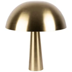 Lampe champignon en fer doré h44cm - Ardecor