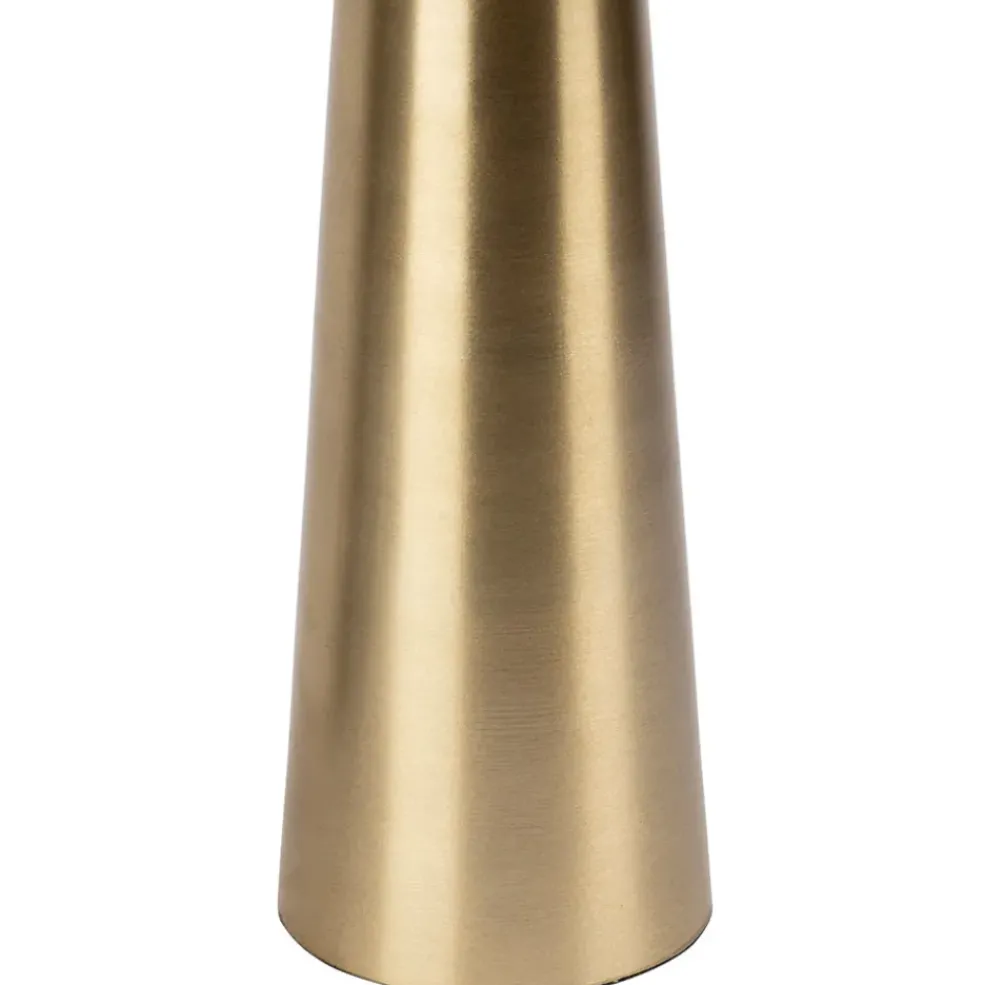 Lampe champignon en fer doré h44cm - Ardecor