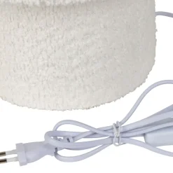 Lampe en bouclettes blanc - Organic