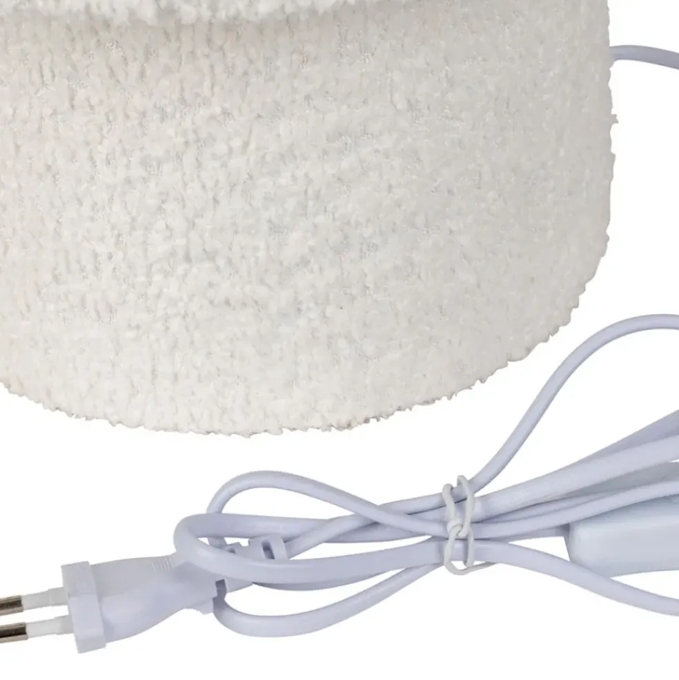 Lampe en bouclettes blanc - Organic