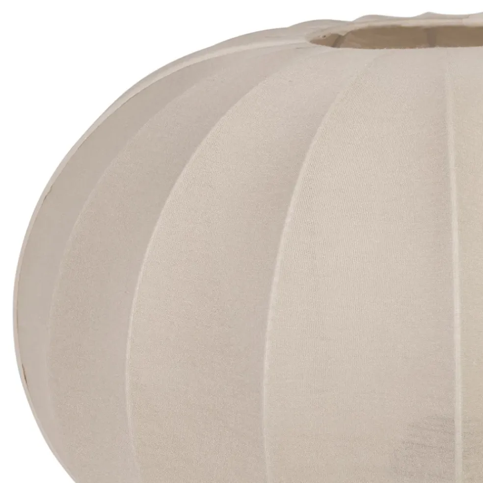 Lampe en coton beige h24.5cm - Klosen