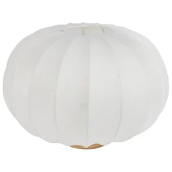 Lampe en coton écru d40xh28.5cm - Aurore