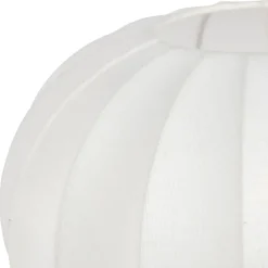 Lampe en coton écru d31xh24cm - Aurore