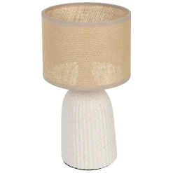 Lampe en céramique écru h28cm - Essencia