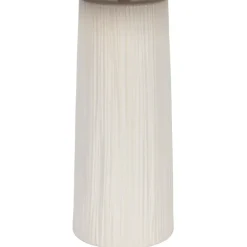 Lampe en céramique écru h48cm - Lignes