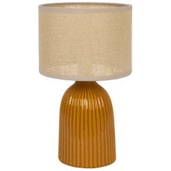 Lampe en céramique curry h28cm - Essencia