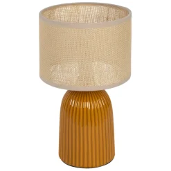 Lampe en céramique curry h28cm - Essencia