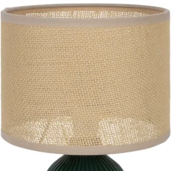Lampe en céramique émeraude h28cm - Essencia