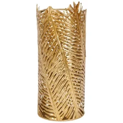 Lampe en fer doré h38cm - Palmier