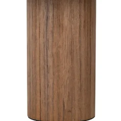 Lampe en fer et pin naturel h30cm - Hera