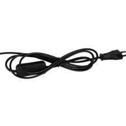 Lampe en fer et pin naturel h30cm - Hera