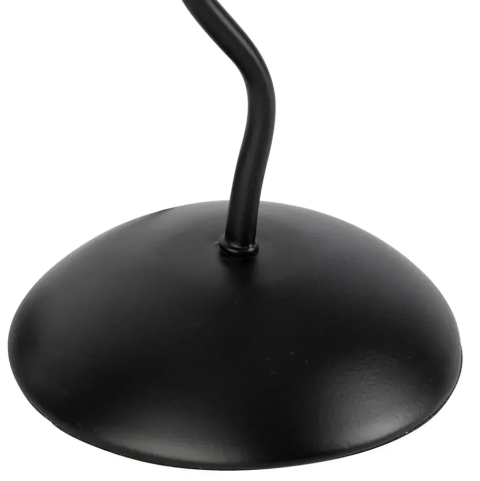 Lampe en fer noir et blanc h50cm - Funky