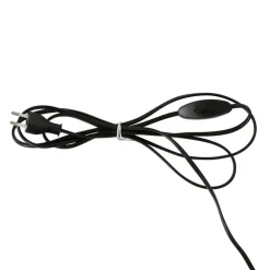 Lampe en papier et coton recyclé beige d33xh33cm - Fontelo