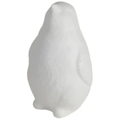 Lampe en porcelaine blanc h25.5cm - Pingouin