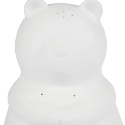 Lampe en porcelaine led blanc - ours