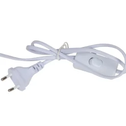 Lampe en terre cuite blanc h36cm - Nira