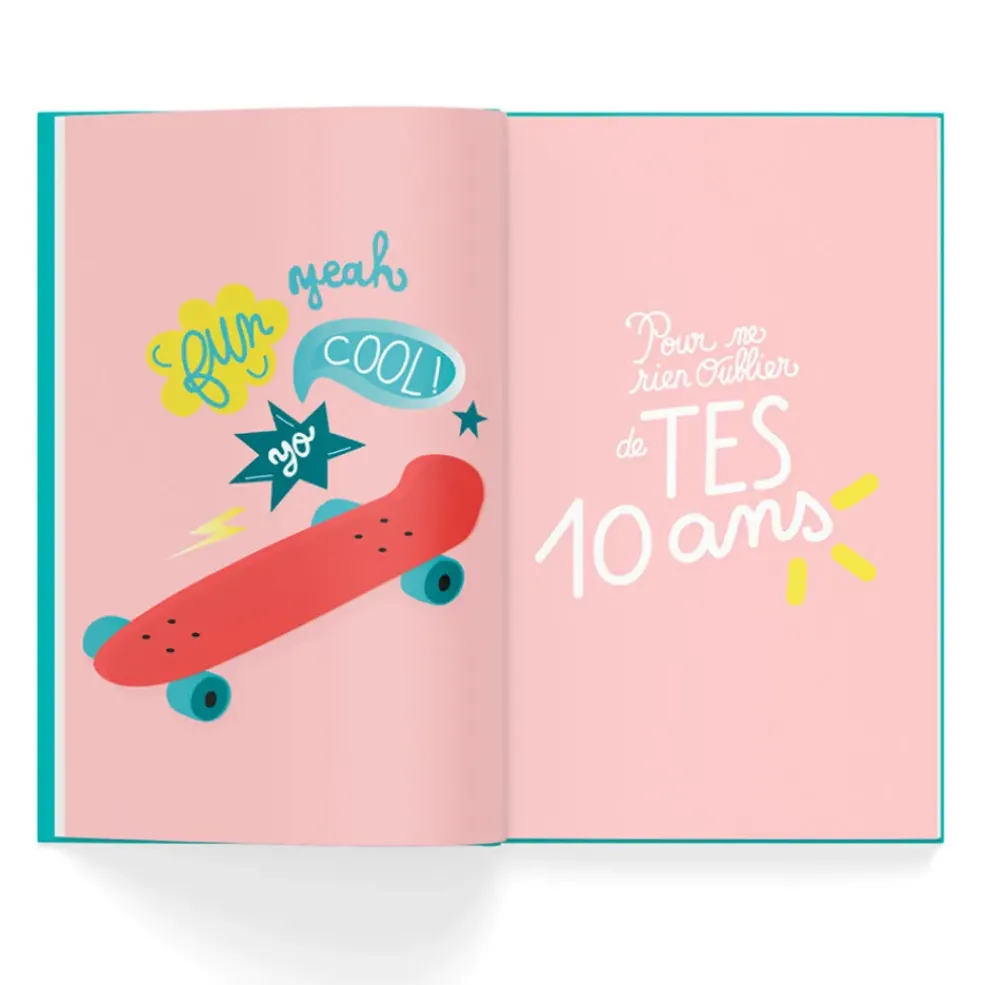 Livre a remplir pour ne rien oublier de ton enfance