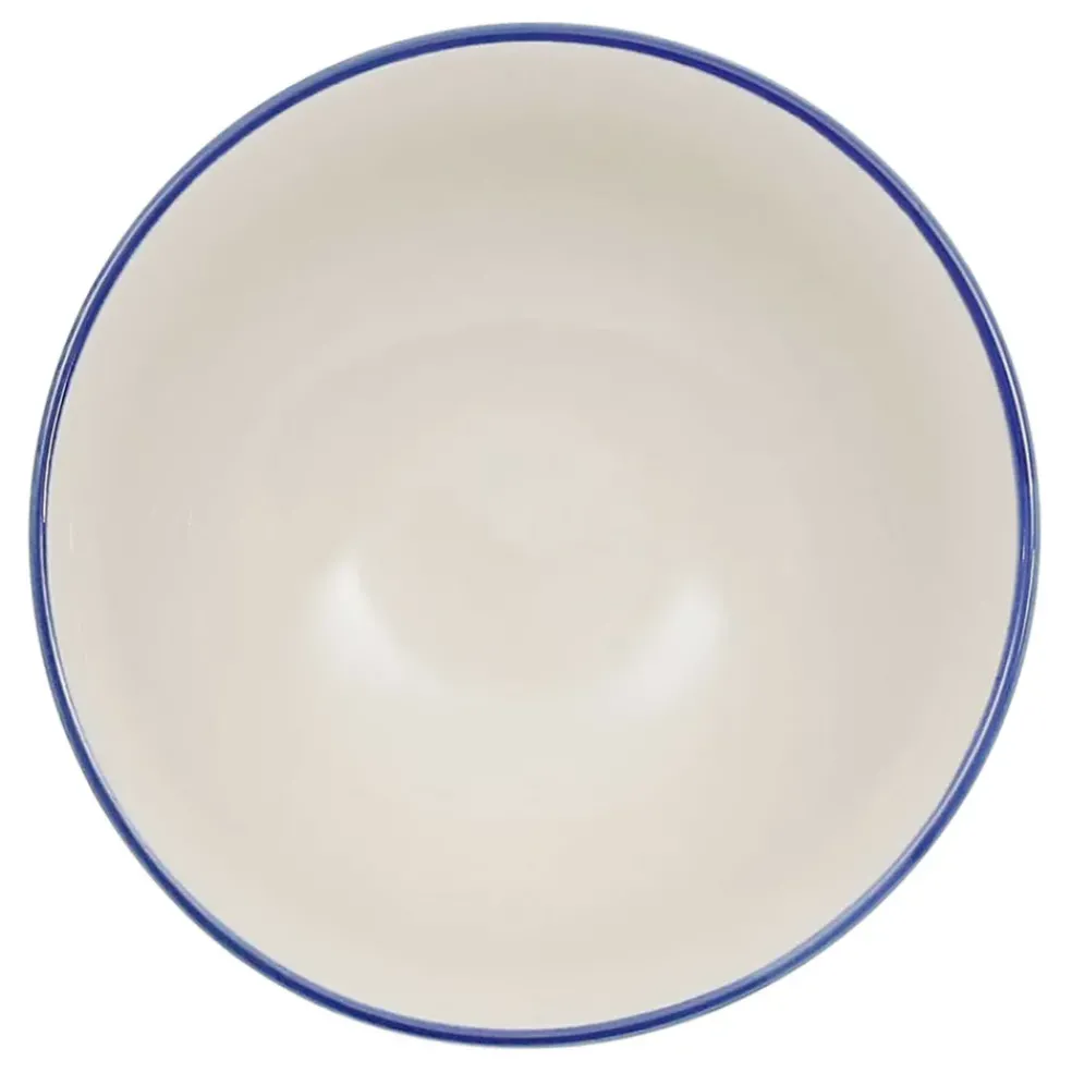 Lot de 4 bols en grès multicolore 30cm - Azulejo