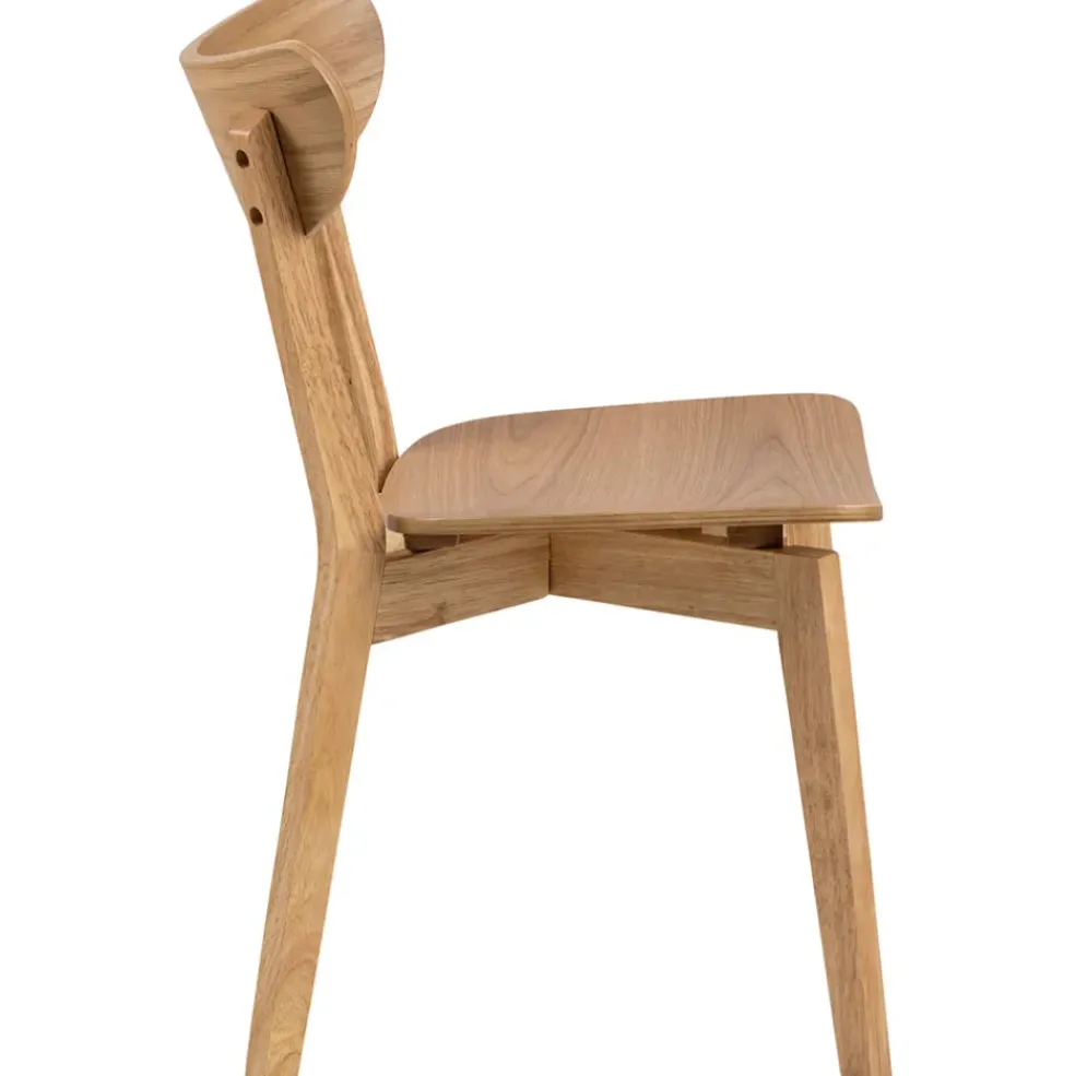 Lot de 2 chaises de salle à manger en chêne - Roxy